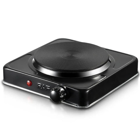 RAF 1000W Electric Hot Plate Single Burner Portable Stove Cooker Adjustable Heat Control