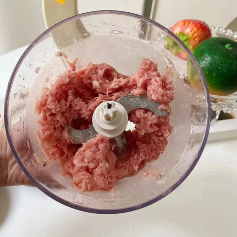 Household Electric Meat Grinder Juicer,Rice Paste Meat Grinder,Multifunctional Processing Mixer,EV AC 220V EU Plug