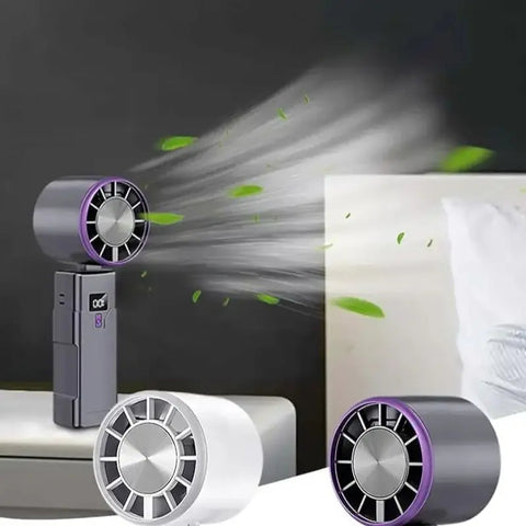 Best-selling USB mini fan, rechargeable mini fan, portable handheld cooling fan, suitable for office travel, outdoor camping