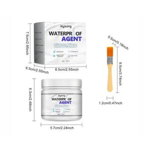 Transparent Waterproof Adhesive Waterproof Glue Invisible Sealant Anti-Leakage Agent Repairing Adhesive Waterproof Coating Clear