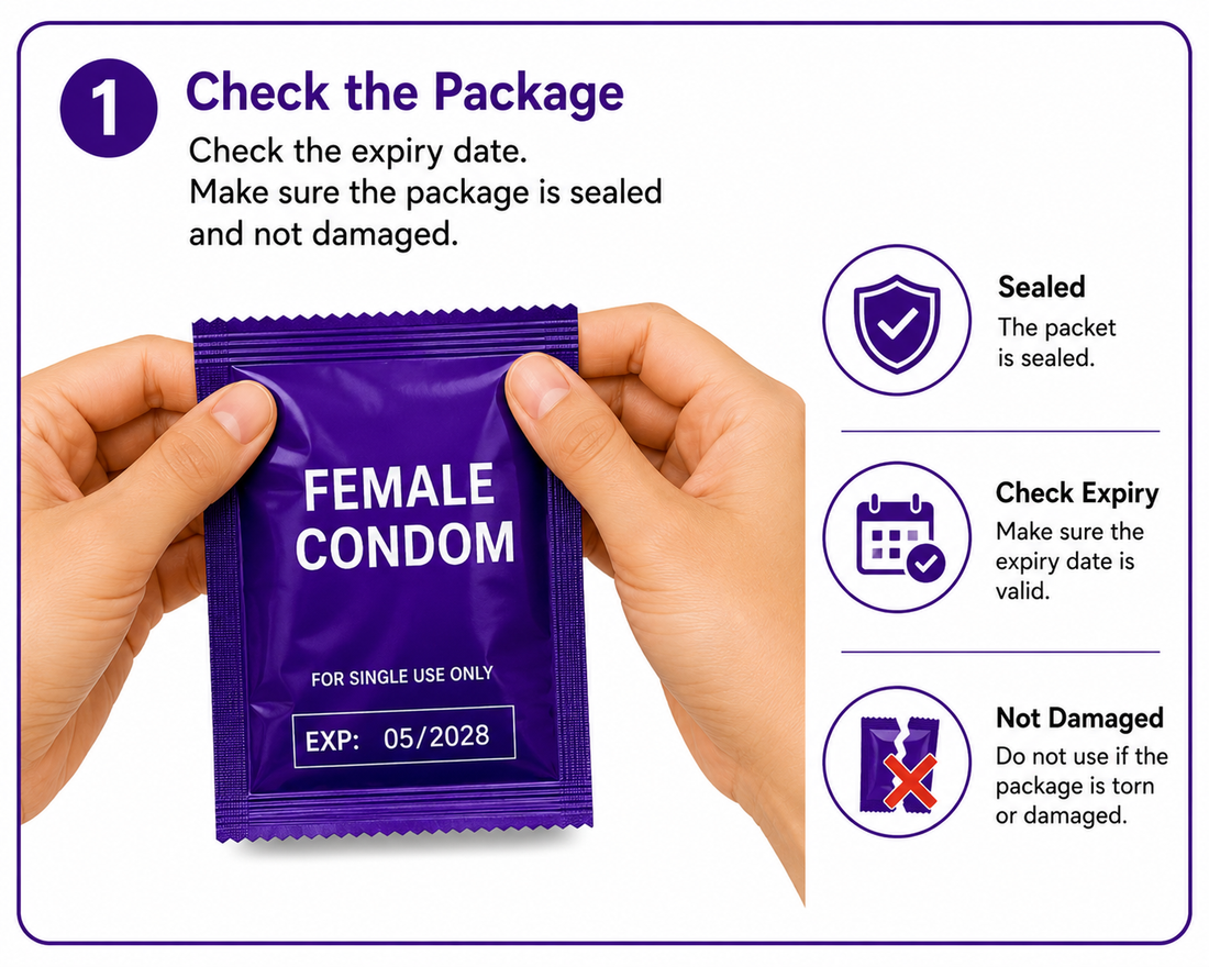 Black Cobra Female Condom – Safe, Comfortable & Reliable Protection